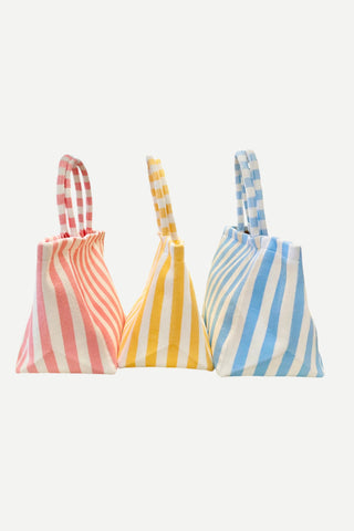 SUMMER STRIPES LARGE TERRY BAG