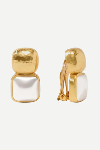 Julie Vos Catalina Clip, Pearl JULIE VOS