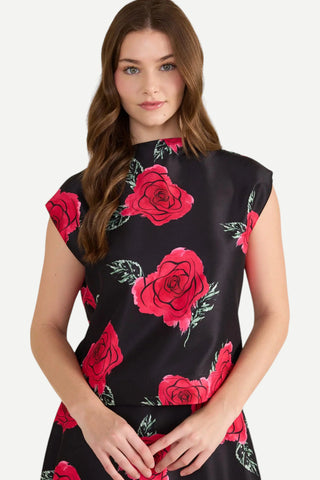 Thomas & Lourdes Sadie Top, Rose De Nuit