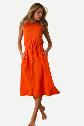 Prosperina Bonita Beach Dress, Tequila Sunrise Prosperina