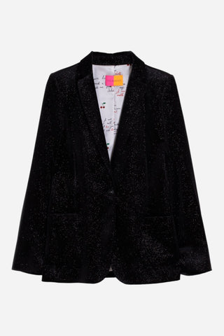 Vilagallo Harlow Blazer, Black