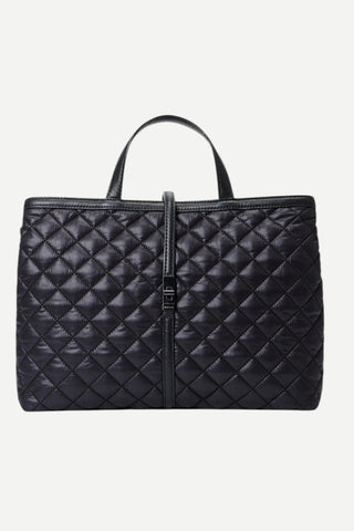 MZ Wallace Black Medium Astor Top Handle Handbag
