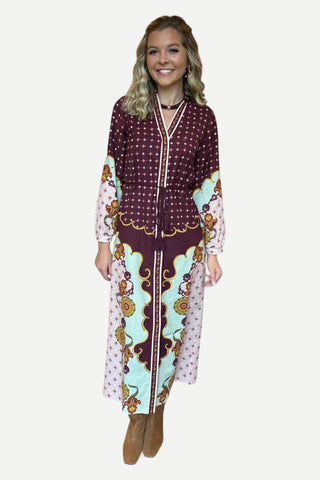 ANNA CATE Riley Caftan, Rustic Bloom