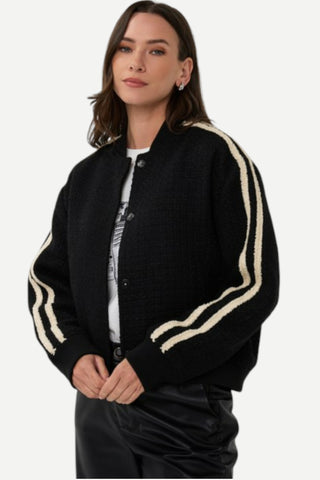 Esqualo Bomber Jacket - Black
