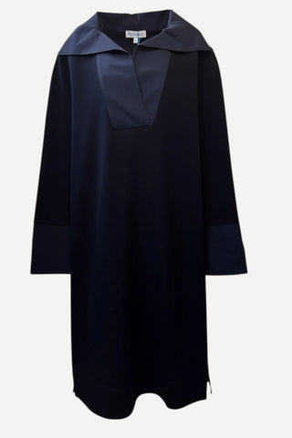 Perlavera Riley Dress, Navy