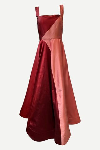 Balkanica Lady of the Night Pink Dress, Pink & Burgundy