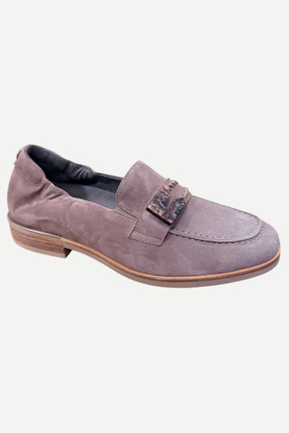 Softwaves Gwenda Velour Sneaker, Cappuccino
