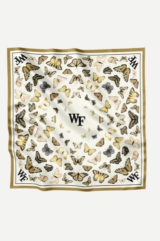 Victory Lap Wake Forest Square Silk Scarf
