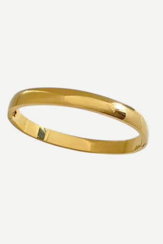 Allison Avery Smooth 8mm Bangle Bracelet, Gold
