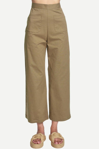 Corey Lynn Calter Aria Pant, Olive Green