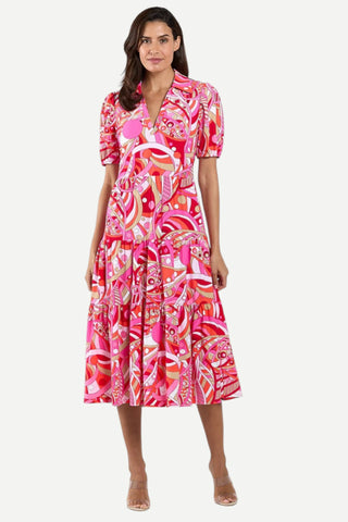 Jude Connally Portia Dress, Mod Party Peony JUDE CONNALLY