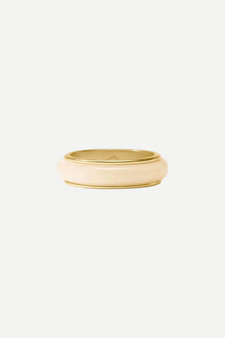 Julie Vos Amalfi Stacking Ring, Ivory, 7 JULIE VOS
