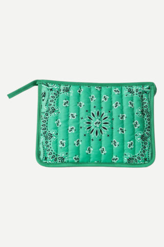 Haute Shore Ltd. Beau Bandana Pouch, Kelly Green
