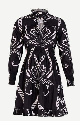 Beyond By Vera Alice Dress, Fountain Black