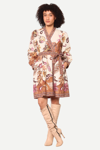 Maude Cara Dress, Mistyfern