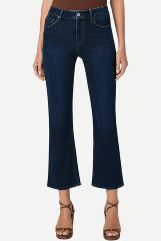 Paige Denim Mason Crop Boot Cut Denim, Amagansett