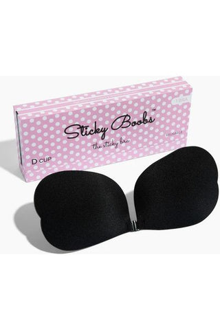 Sticky Boobs Sticky Bra, Black