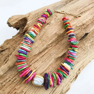 Virtue Jewelry Design The Sariah Necklace, Multi/Circle