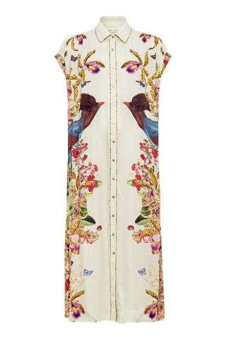 Carolina K Valerie Kaftan, Divine Birds White