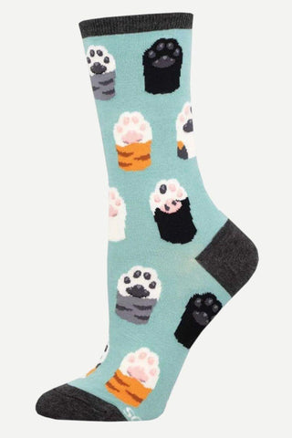 SockSmith Toe Beans Womens Socks, Blue