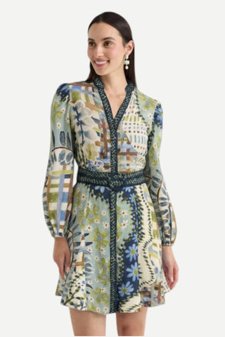 Alivia Alice Dress, Mosaic Meadow
