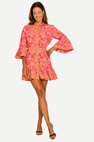 Elizabeth James The Label Frances Dress - Grandeur Cherry