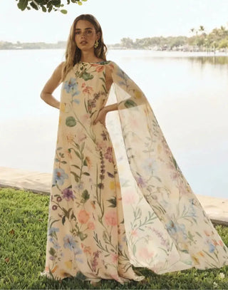 Mestiza Estrella Cape Gown Mestiza