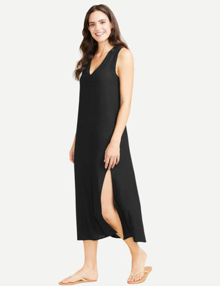 Sitano Grotta Midi Dress, Black