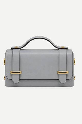 German Fuentes Top Handle Crossbody Bag, Light Blue