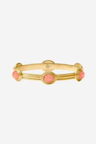 Julie Vos MEDIUM Portofino Stone Bangle Bracelet, Melon Jade JULIE VOS