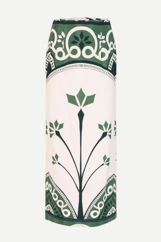 Beyond By Vera Aspen Skirt, Awakening Green