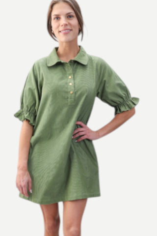 NavyBleu Noel Dress, Green