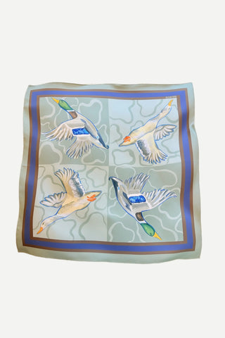 Mimi Miller Duck Silk Scarf
