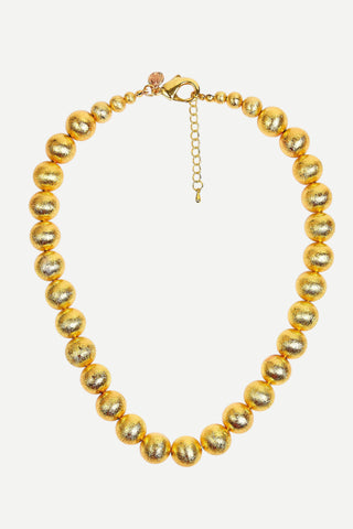 Lisi Lerch 14mm Gold Single Strand Diana Necklace