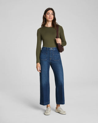 Spanx Crop Wide Leg Jeans SPANX
