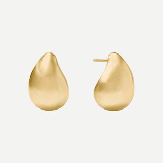 Julie Vos Small Wave Earring, Gold