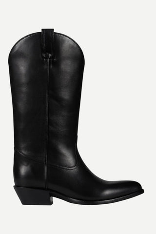 Jeffrey Campbell Homestead Boots - Black Shiny