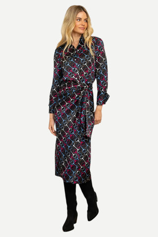 Shirty Talita Dress, Snaffle Print