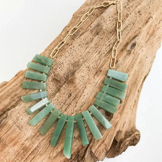 Virtue Jewelry Design The Alexa Necklace, Aventurine