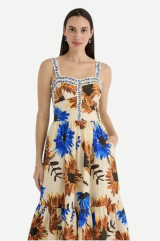 Alivia Gianna Dress, Sunflower Haze