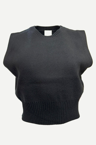 Kerisma Issa Sweater Top - Black - M/L