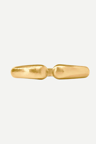 Julie Vos Solara Demi Cuff Bracelet, Gold