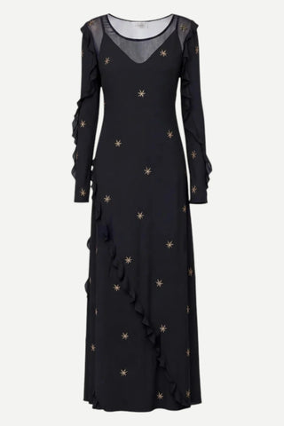 Cleobella Ravena Ankle Dress, Black