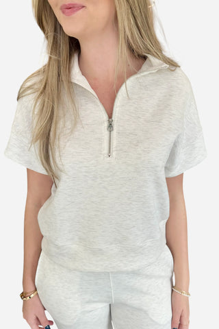 Elliott Lauren Top, Ivory Multi