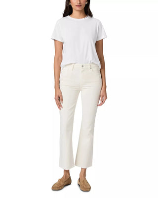 Paige Denim Mason Crop Boot W/ Raw Denim Hem Pant PAIGE DENIM
