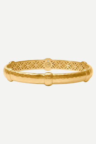 Julie Vos Sahara Gold Bangle, Medium