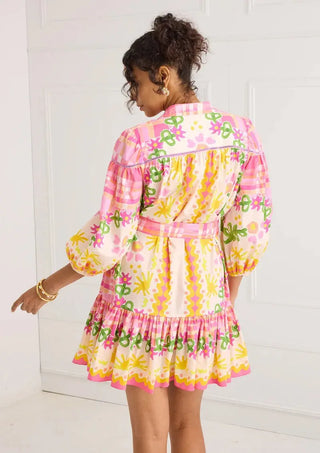 Alivia Lori-Anne Dress, Pink Tapestry Bloom Alivia