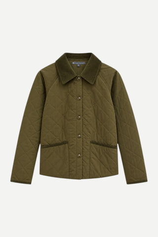 Elliott Lauren Quilted Jacket, Olive