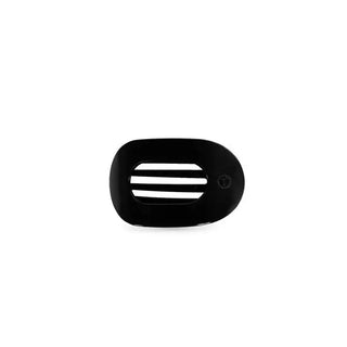 Teleties Jet Black Tiny Flat Round Clip
