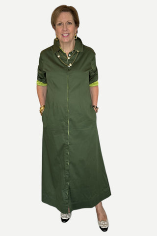 Perlavera Bianca Dress, Military